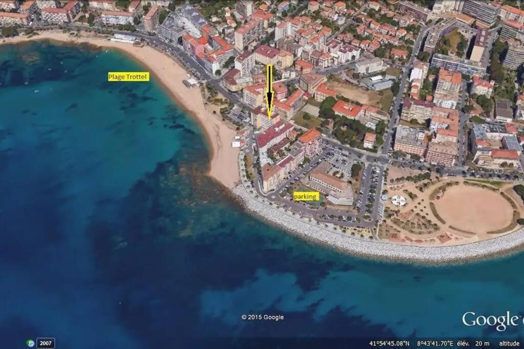 Apartamento Magnifique F3 Les Pieds Dans L'Eau. Ajaccio  Exterior foto