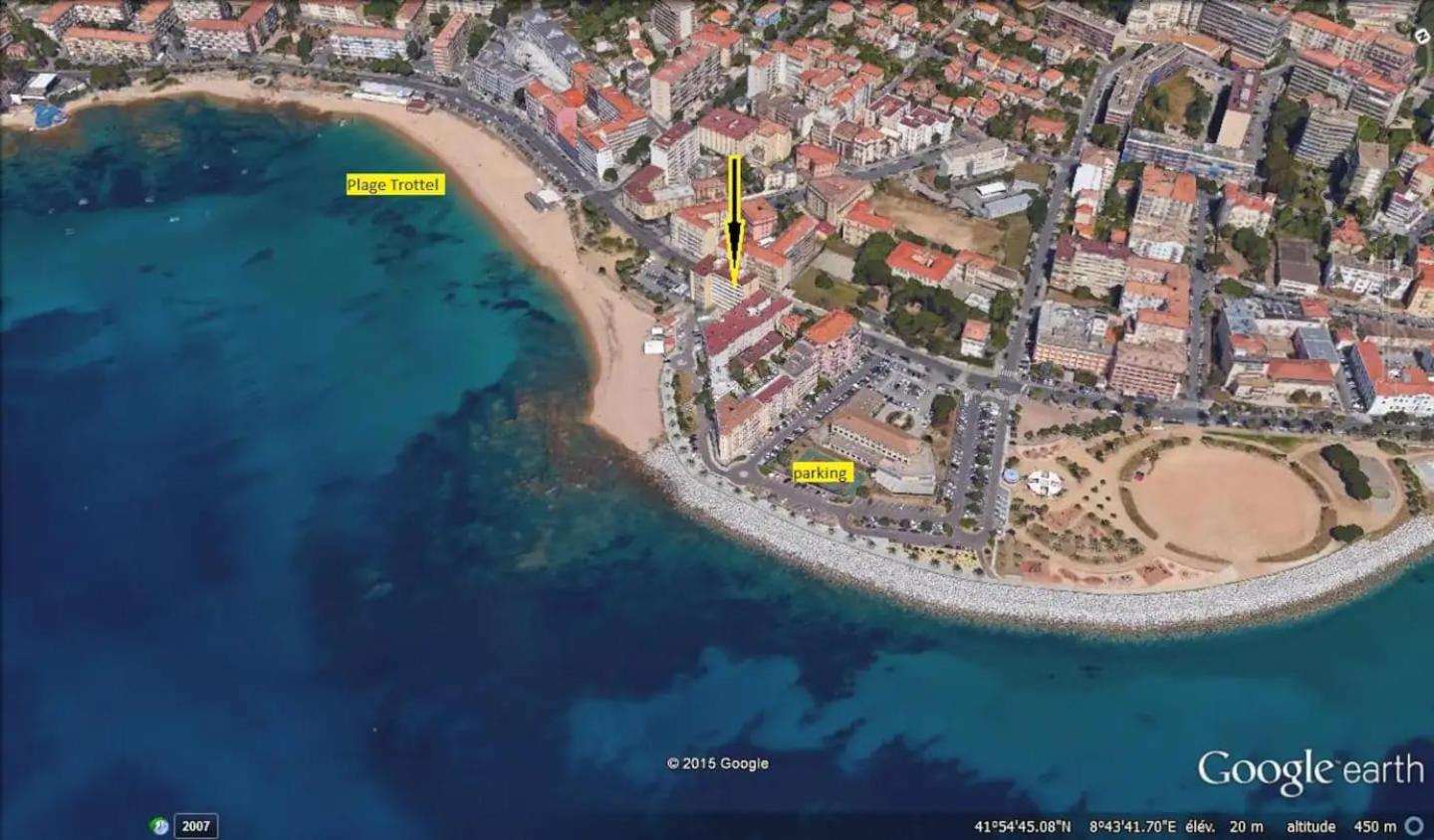 Apartamento Magnifique F3 Les Pieds Dans L'Eau. Ajaccio  Exterior foto